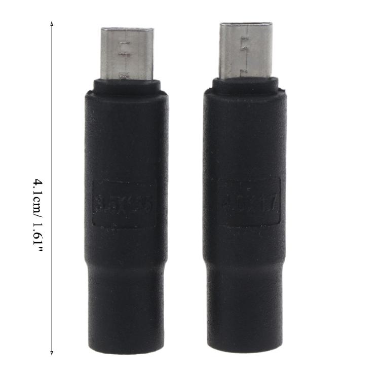 USB Male To 4.0x1.7/3.5x1.35mmConnector Adapter for Phone Tablet Charging Adapter