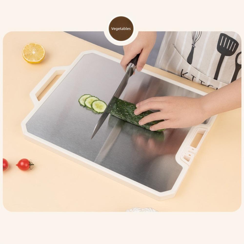 Double Sided Cutting Board Anti-Slip Chopping Block Durable Chopping Board  Kitchen Supplies