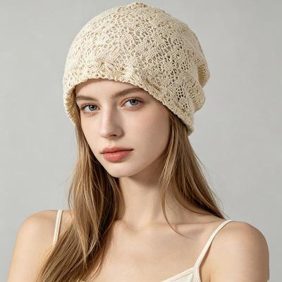 2026 Autumn Women's Brimless Slouchy Hat: Fashionable, Comfortable, Sun-Protective, and Breathable for Outdoor Travel and Shopping.