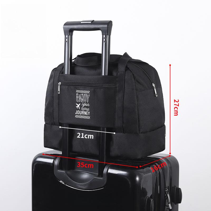 New Large Capacity Travel Tote Bag Waterproof Dry Wet Separation Handbag for Sports Gym Swimming Accessories