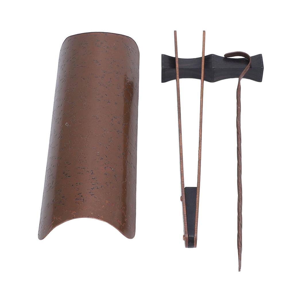 4 in 1 Kungfu Tea Set Copper Tea Scoop Tea Clip Tea Spoon Chinese Tea Tool Set Ceremony Accessories