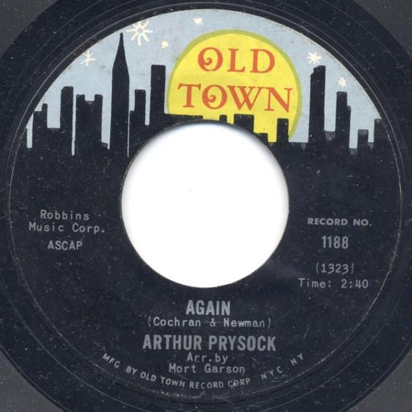 

7inch Record ARTHUR PRYSOCK - Again 1188 Old Town Record 1965 US Soul/Funk Used