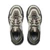 LiNing Kocia Łapka Lite 2 Gruba Podeszwa Podwyższająca Amortyzacja Retro Antypoślizgowe Trwałe Niskie Casualowe Buty Damskie sneaker Brązowy Szary AGCU176-4