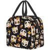 Ziua Morților Pisică Genți de Prânz Cutie Izolată Congelabilă Cooler pentru Femei Copii Fete Geantă Tote Reutilizabilă Impermeabilă pentru Școală Muncă