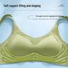 3D Support Seamless Bra for Small Breasts: Enhanced Lift with Jelly Strips & Thickened One-Piece Cup