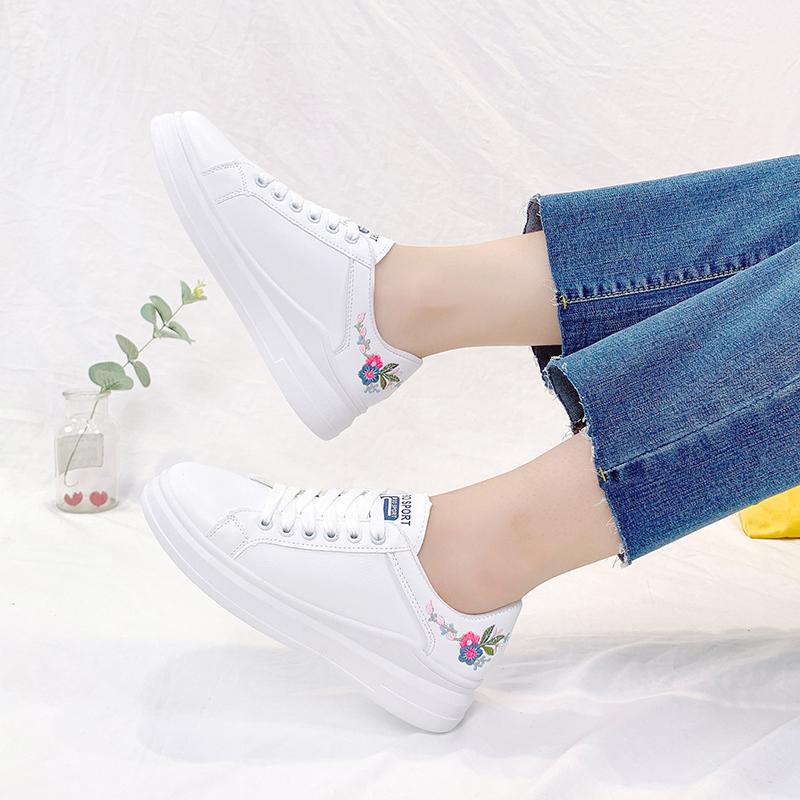 2024 Spring and Autumn New Women's Shoes Breathable Non-slip Casual Shoes with Low-top Board Shoes