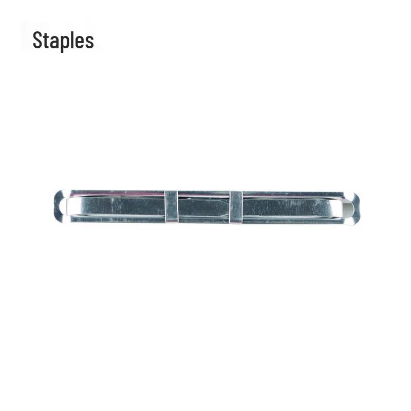 Staples Bent Leg Metal Binder Clips