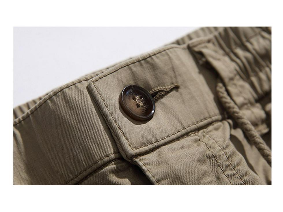 Men's Retro Camouflage Cuffed Overalls - Loose Fit, Plus Size, Spring/Autumn.