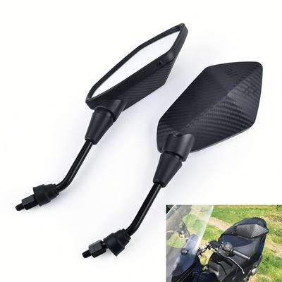 1pair Motorcycle Accessories Moto Mirrors Scooter E -Bike Rearview Mirrors Electrombile Back Side Convex Mirror 8mm 10mm