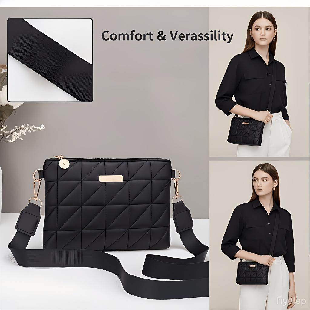 Women s Versatile Retro Crossbody Bag, Luxurious Shoulder Bag, Stylish Daily Multifunctional Casual Shopping Large Capacity Commuter Bag