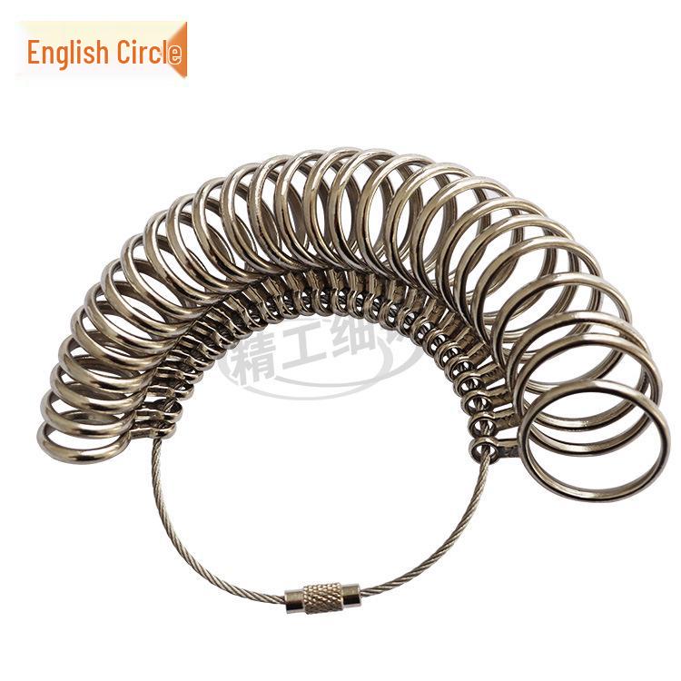 

Набор металлических размеров для колец: Инструмент для измерения пальца 4-в-1