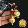 Zinc Zinc Zinc Alloy Lucky Pendant Rotatable Car Key Chain Cute Zodiac Keychain  Men