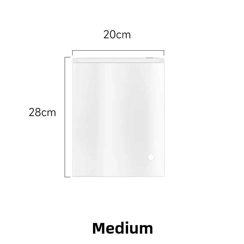 Travel Storage Bags, Transparent Dust-proof Underwear, Suitcases, Self-sealing Bags for Clothes, and Separate Bags for Travel Shoes