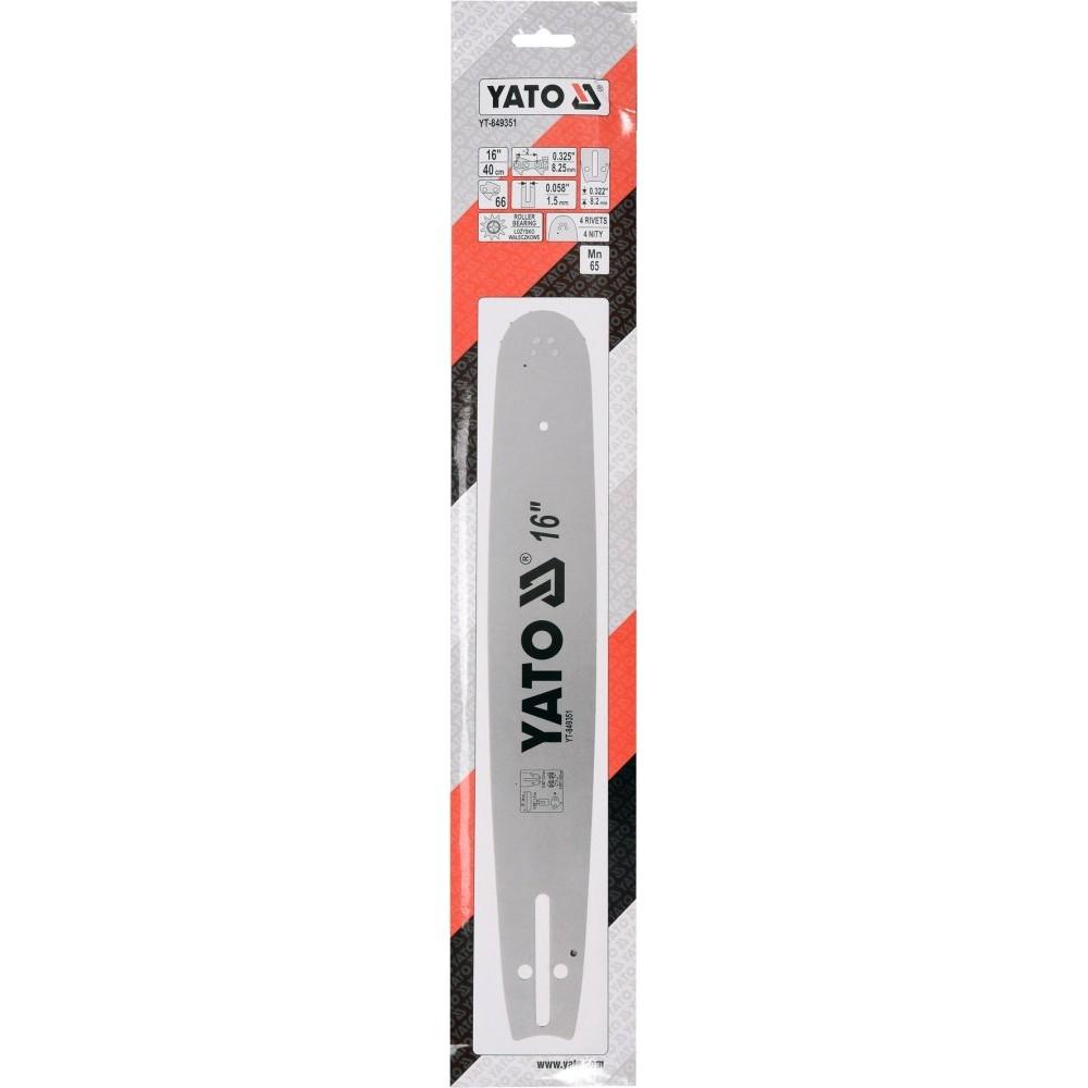 Yato Manganese Steel Chainsaw Bar