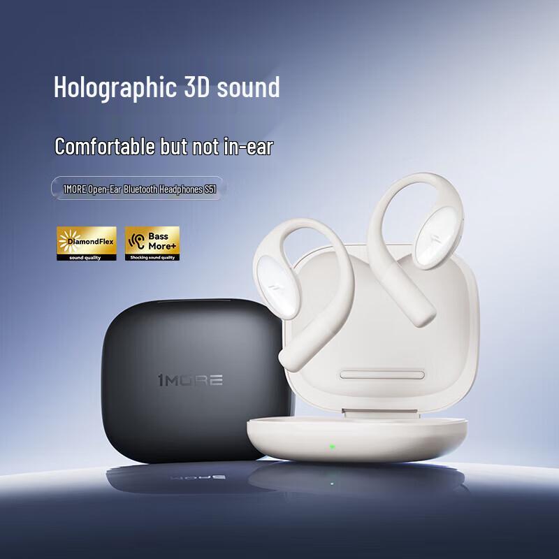 1MORE S51 Open-Ear Sport Bluetooth Headphones