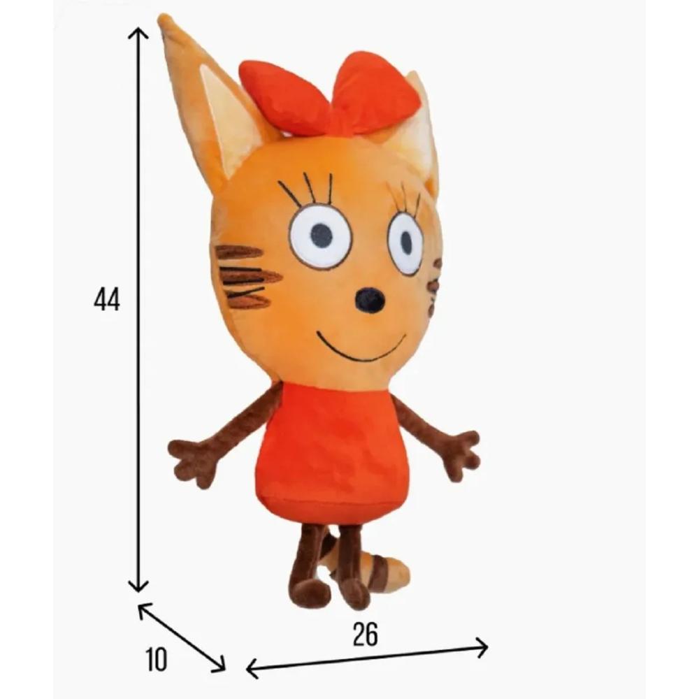 HOT New arrival in stock Kid-e-Cats cartoon toy Karamelka three cats plush soft and cute dolls