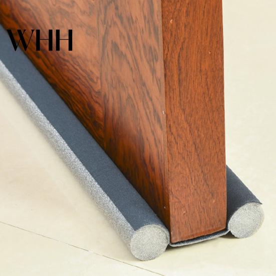 Door Stop Strip Seam Seal Flexible Cut Freely Draft Stopper Bottom Weather Stripping for Home