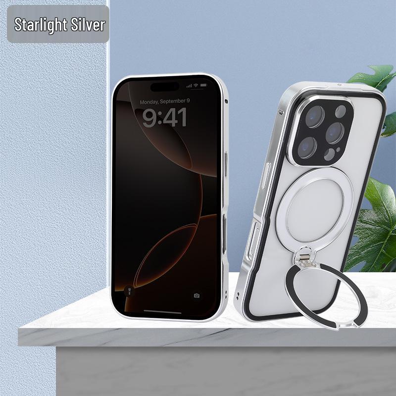 Magneto Magnetische Metallhülle mit drehbarem Ständer für iPhone 17 Pro