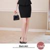 Gray Women's High-End Professional Short-Sleeve Two-Piece Summer Workwear