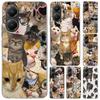 Crying Cat Memes Phone Case for Xiaomi Poco X5 X6 X7 Pro F7 Ultra M7 Redmi 15 15C 13 13C 12 12C 10 10A 10C 9 9A 9C 9T Shell Poco