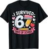 I Survived 67 Days Of School Six Seven 6 7 Teacher 67 Days T-Shirt
