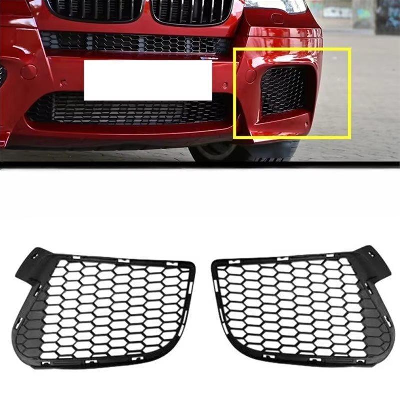 For BMW E70 E71 X5 X6 M Sport 2010-2013 Front Bumper Grille Grill Accessory Parts 51117205577 51117205578