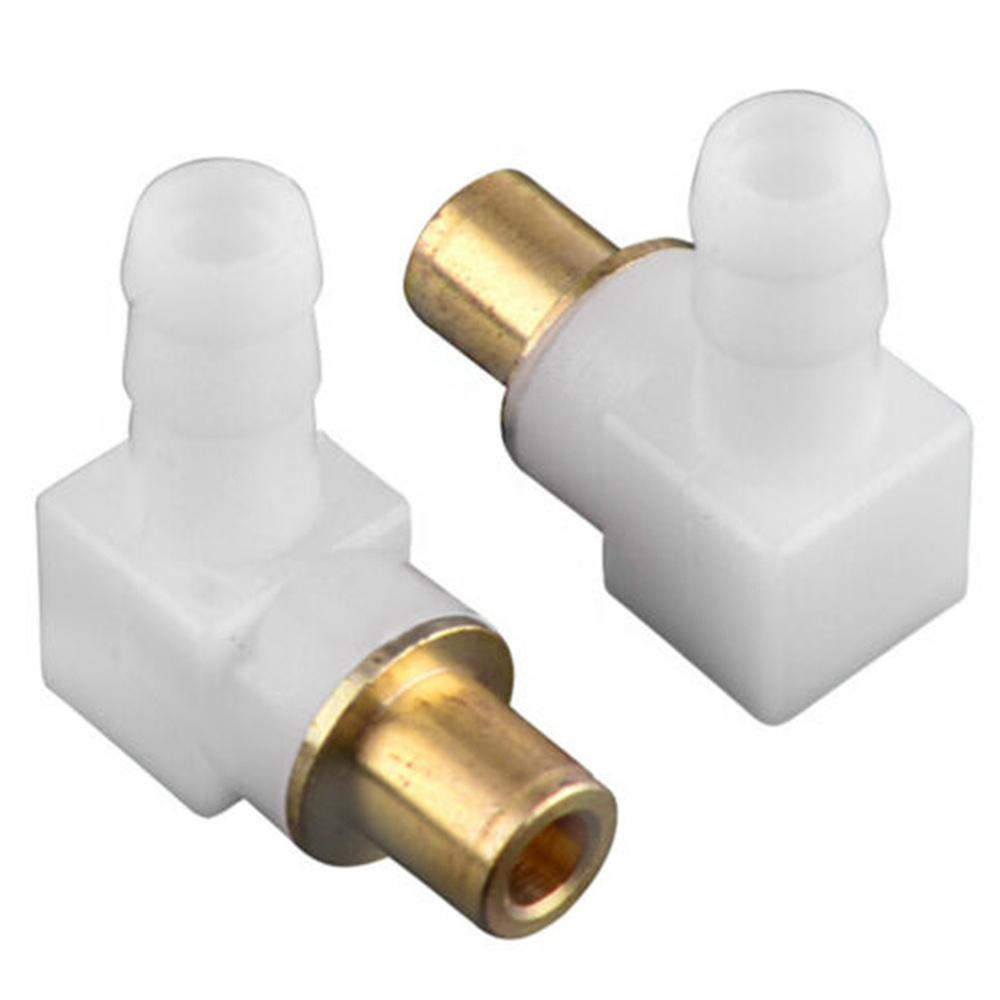 2Pcs Carburetor Fuel Elbow Hose Connector Fittings For BS 692317 493496 494451