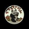 Tourist attractions, national treasures, panda souvenirs, playing with coins, commemorative medals, gold and silver coins, giant panda coins