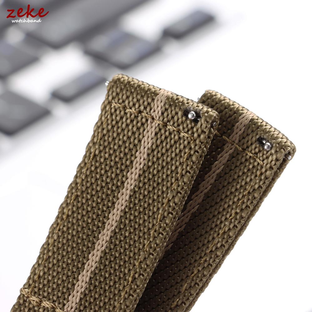 20mm 22mm Nylon Watch Band for Omega for Tudor Strap Woven Canvas Fabric Wristband Men's Military Sports Quick Release Bracelet