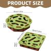 Interactive Cat Puzzle Toy Felt Puzzle Box Cat Exercise Toys With Ball Indoor Sports Entertainment Hunting Cat Toys for Indoor