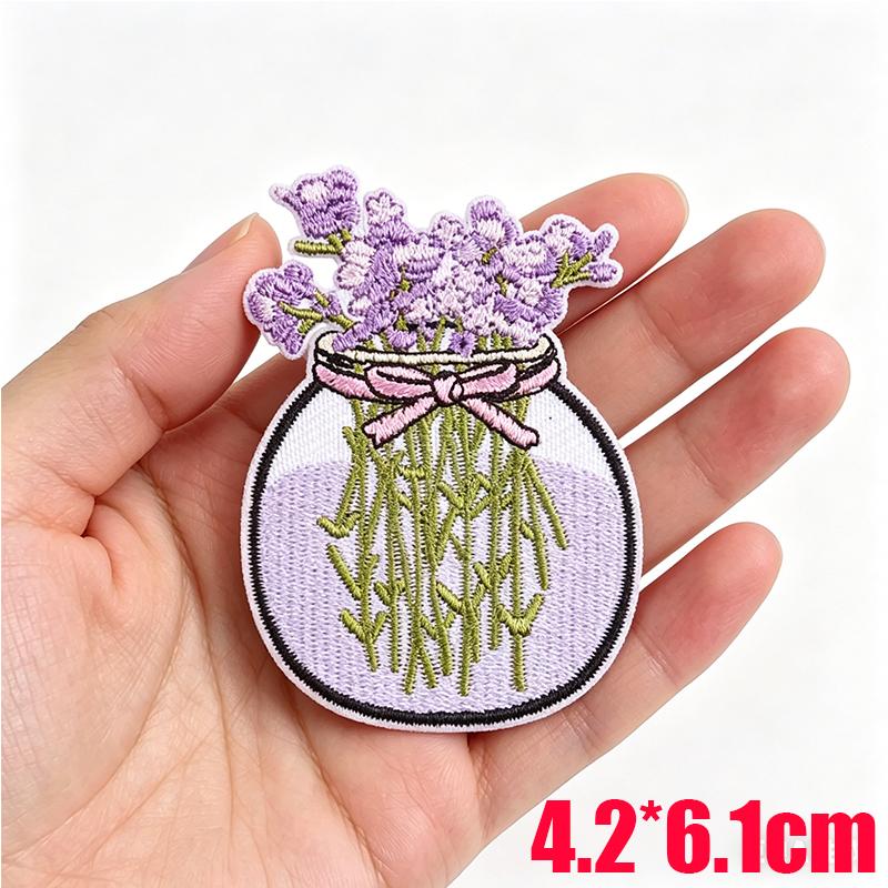 2026 Cartoon Summer Tropical Style Embroidered Patches Coconut Shell Hat Slippers Patch Iron On Patches For Clothing Decoration