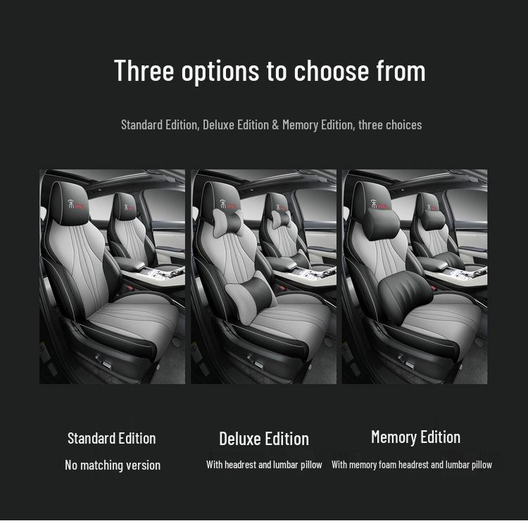 One-Piece BYD Song PLUS Car Seat Cushion - Semi-Wrapped, Four Seasons Universal Model