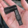 Black Motorcycle Spark Plug Cap, Motorcycle Ignition Spark Plug Cap - Black Elbow Flushing