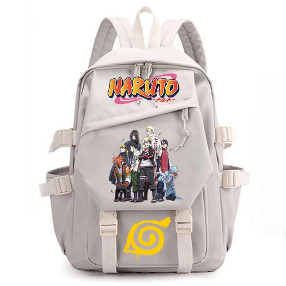 Anime Naruto Schoolbag Children's Backpack Elementary School Bag Boys and Girls Junior High School Students College Students Campus Backpack