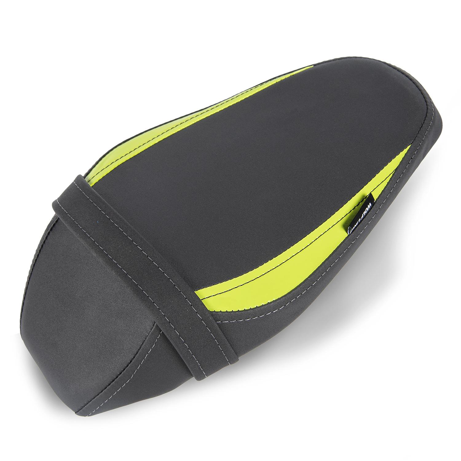 Motorcycle Rear Passenger Pillion Cushion Cover Front Driver Seat Pad For Kawasaki Z 900 2017-2019 2020 2021 2022 2023 2024 Only Rear Seat-A