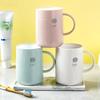 High-Quality Cute Couple Cartoon Toothbrush Cup