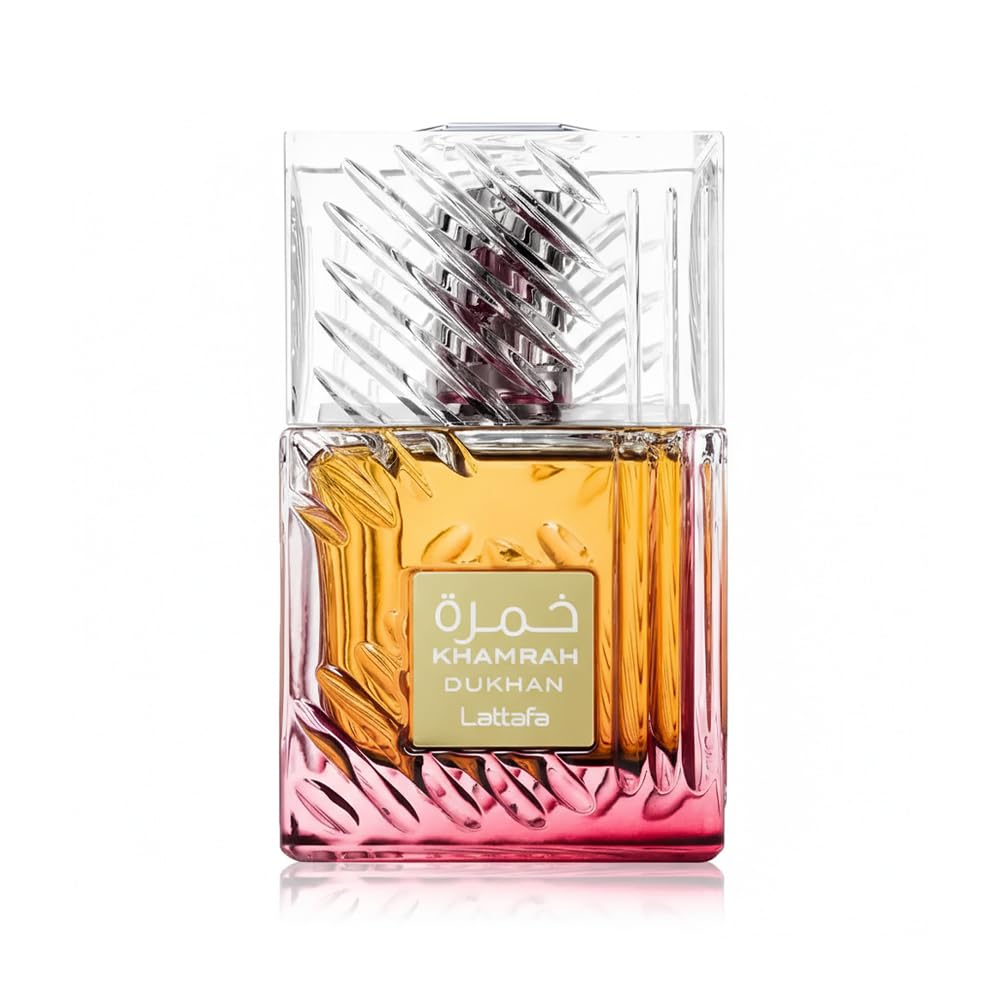 Lattafa Khamrah - Vanilla, Warm Spicy, Amber, Cinnamon - Eau De Parfum Long-Lasting Fragrance for Unisex, 3.40 Ounce / 100 M