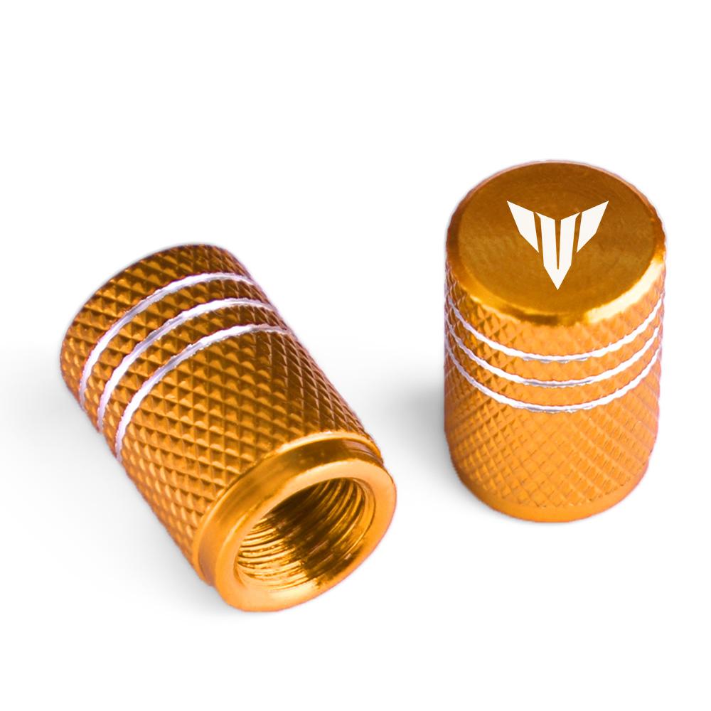ASY1 Metal Wheel Tire Valve Stem Caps Dustproof Motorcycle Accessories For Yamaha MT07 MT09 MT03 MT25 MT FZ 07 09 03 25 MT-07 MT-09