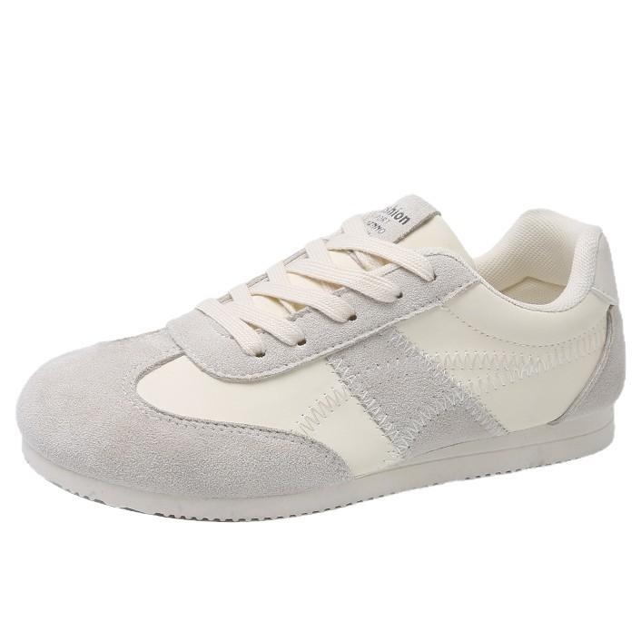 2025 Spring and Autumn Casual Shoes Student Personality Korean Edition Fashion Outer Wear New Soft-soled German Training Shoes Women's Sports Shoes Bo