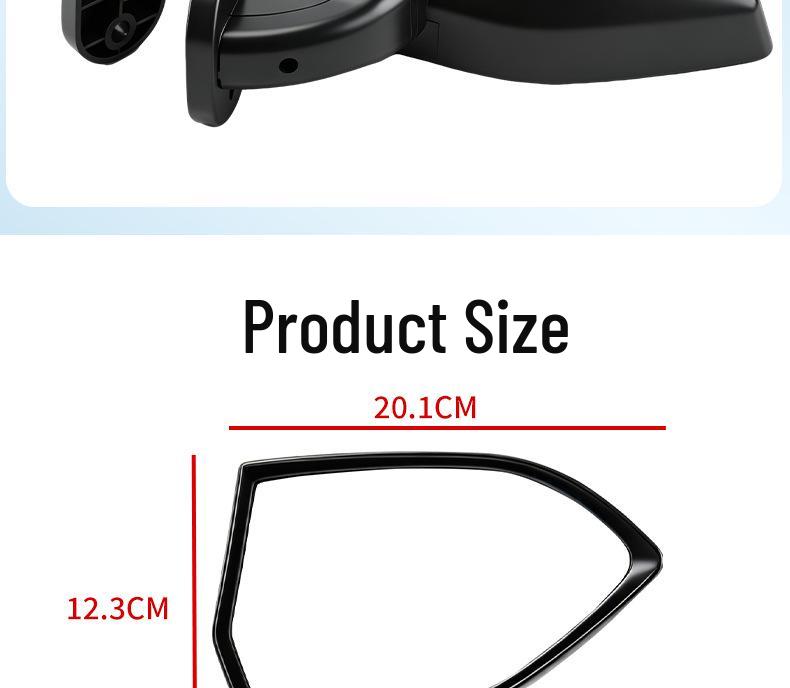 Dongwei A6 HD Electric Tricycle Adjustable Convex Rearview Mirror