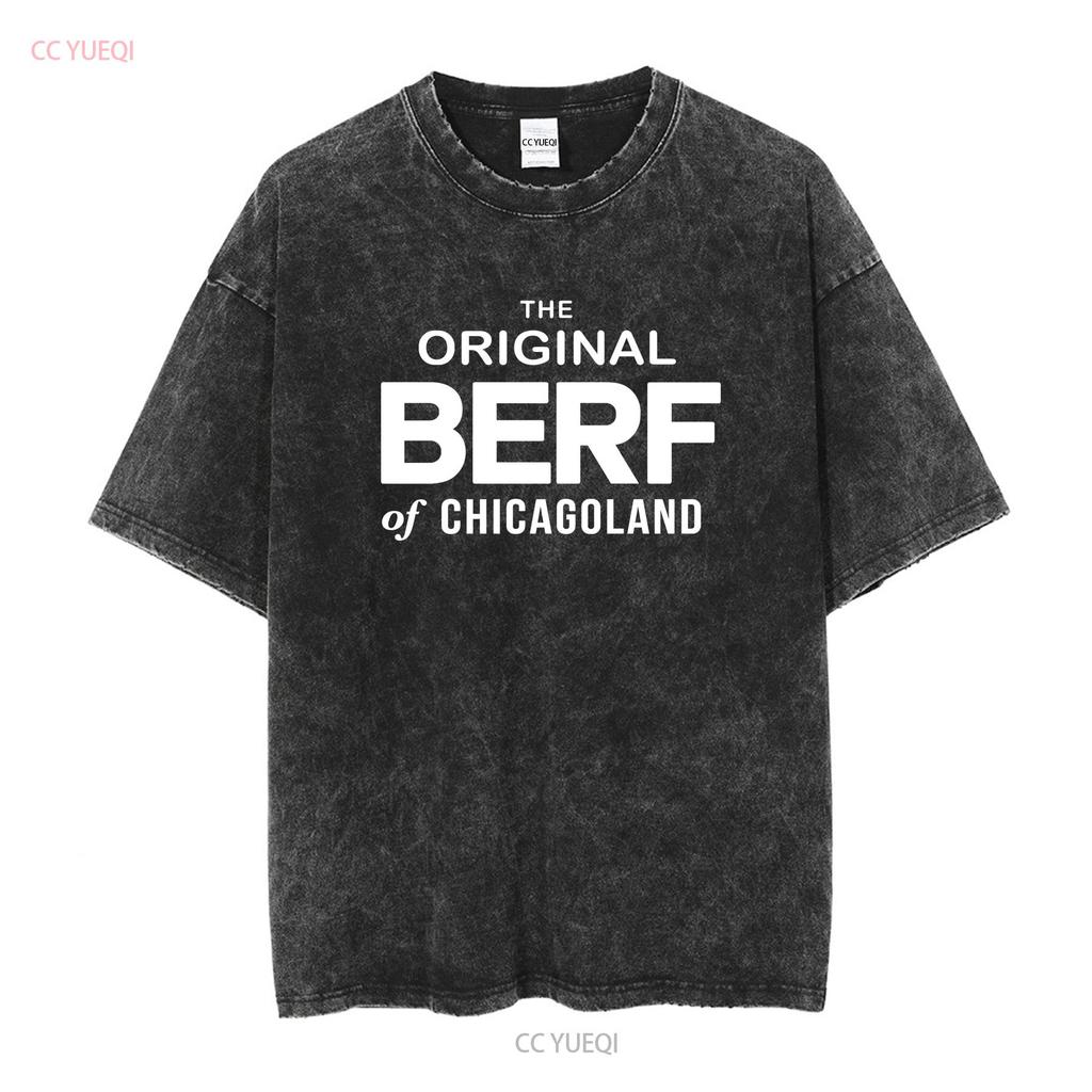 Original The Bear BERF of Chicagoland T shirt Staff Uniform As Seen on TV Jeri vintage Washed fashion graphic Soft homme