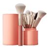 Beginner Makeup Brush Set - Includes Eyeshadow, Loose Powder, Blush, Highlighter, Concealer Brushes with Soft Bristles.