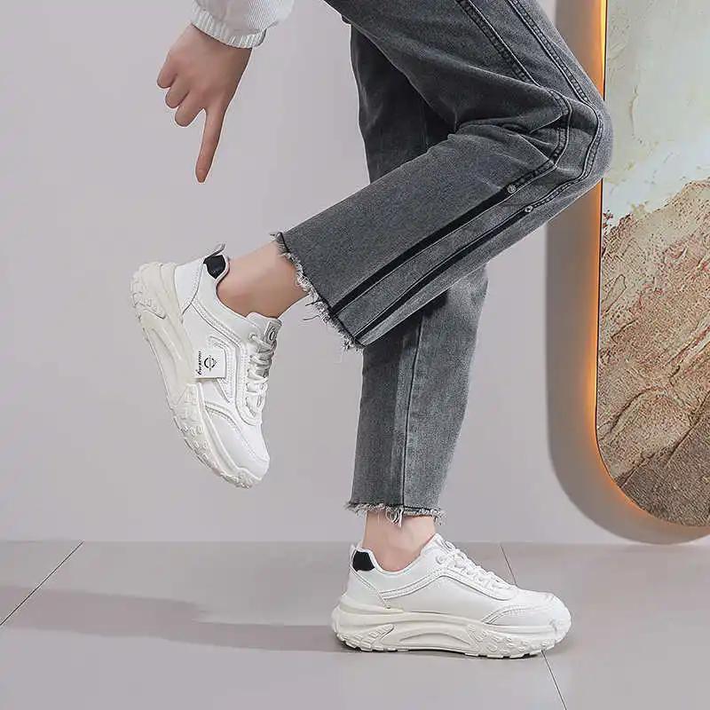 Fashion Autumn-spring Black Boots Woman Offers Shoes Ankle Boots Women Ladies Boots Black Sneakers Sports Special Offers
