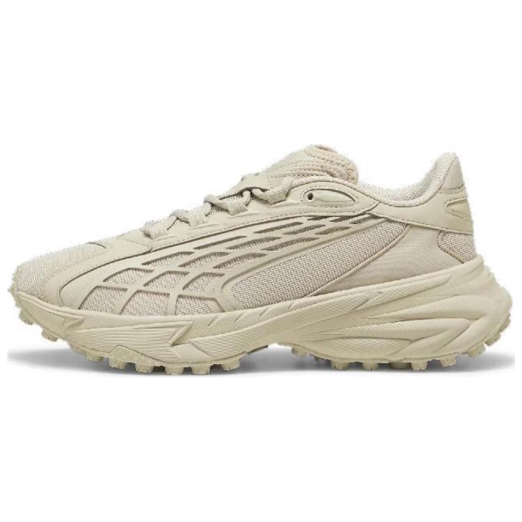 Puma Spirex Fashion Comfortable Non-Slip Wear-Resistant Low-Top Casual Running Shoes Unisex Sneakers Off-White 396434-04