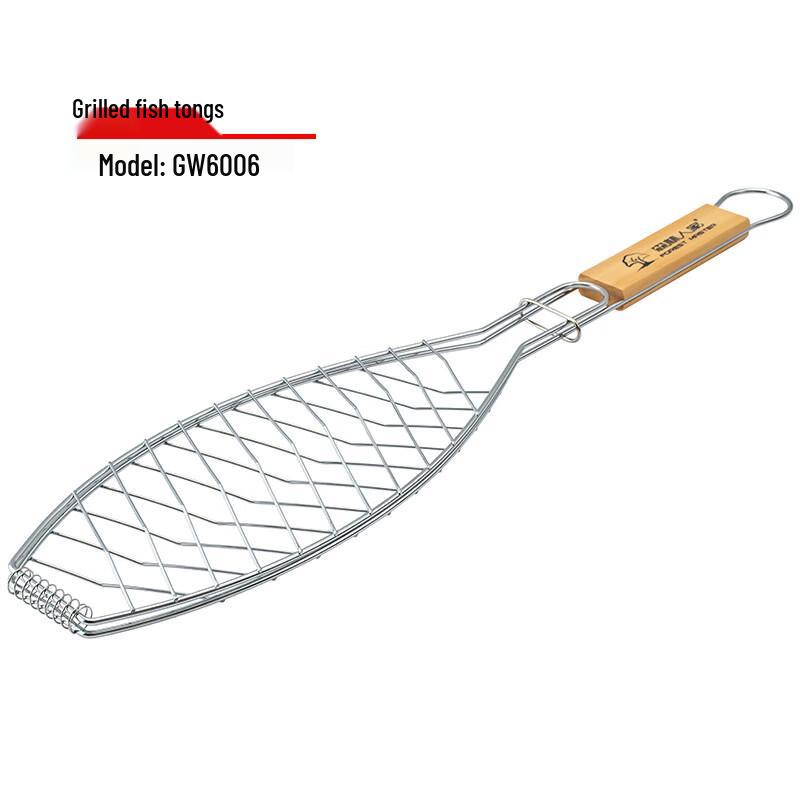 Stainless Steel BBQ Fish Grill Net