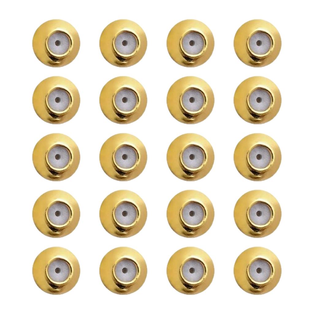Pack of 20 Earring Backs Locking Replacements Locking Earring Backs Earring Plugs Secure Locking Backing for Studs