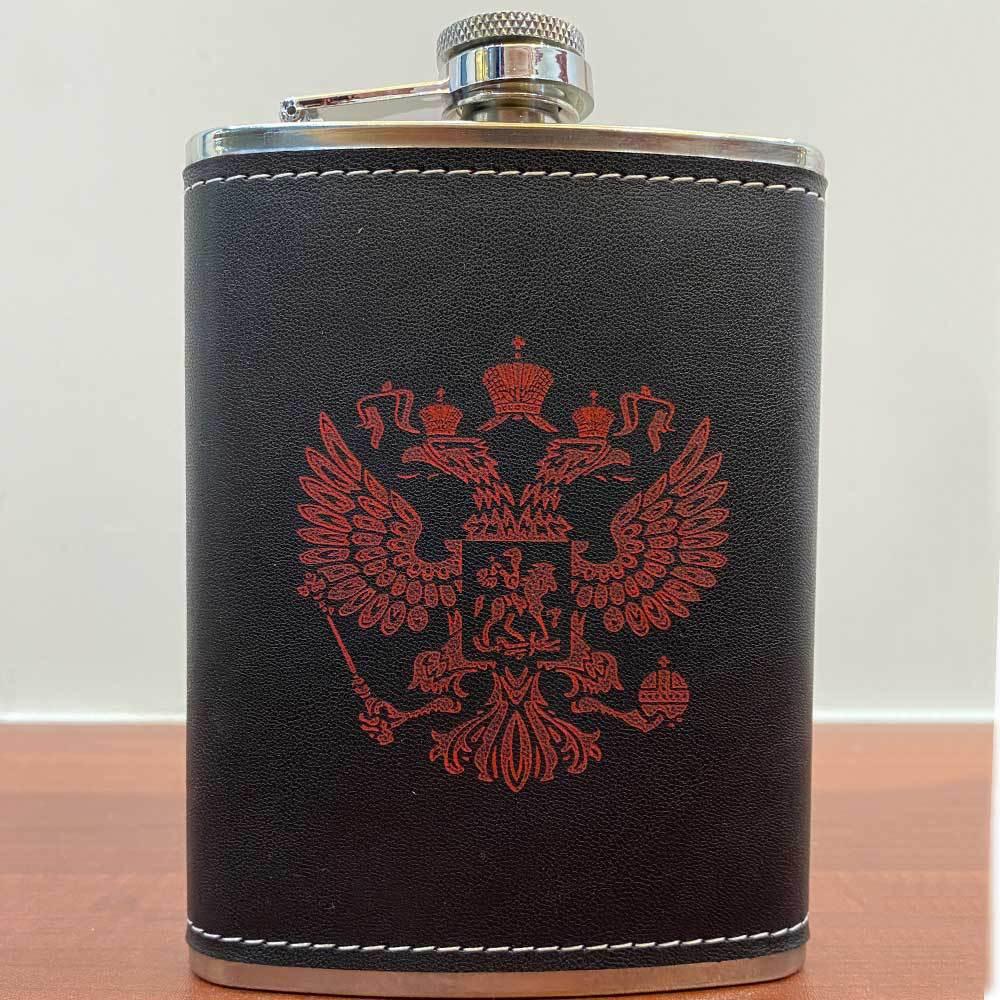 8 Oz Hip Flask Set Stainless Steel Drinking Flasks with Funnel 2 Cups Portable Whiskey Flask Bottle for Hiking Climbing Gift Box