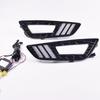 Powerful Car DRL Daytime Running Lights Led Turning Signal Lamps 12V Fog Lamps For Ford Focus 3 2015 2016 2017