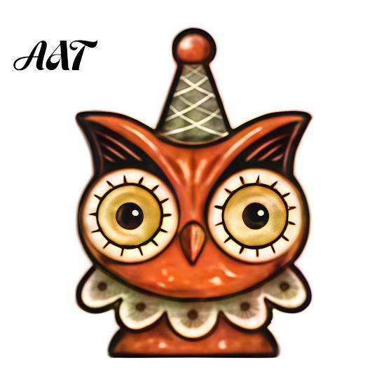 Atmospheric Retro Interior Ornaments Halloween Wooden Ornaments, Distressed Pumpkin/Cat Decorations, Desktop & Wall Unique Handcrafted Wood Decors for