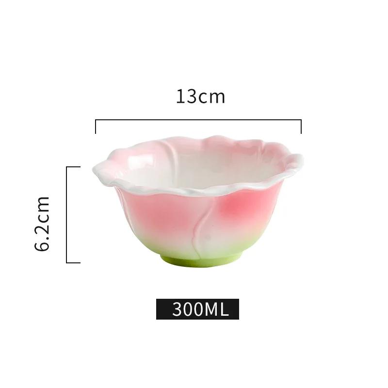 

European Creative Flower Mug Couples Afternoon Tea Ceramic Coffee Cup Set Office Kungfu Tea Set Home Drinking Set Friend Gift 201-300ml